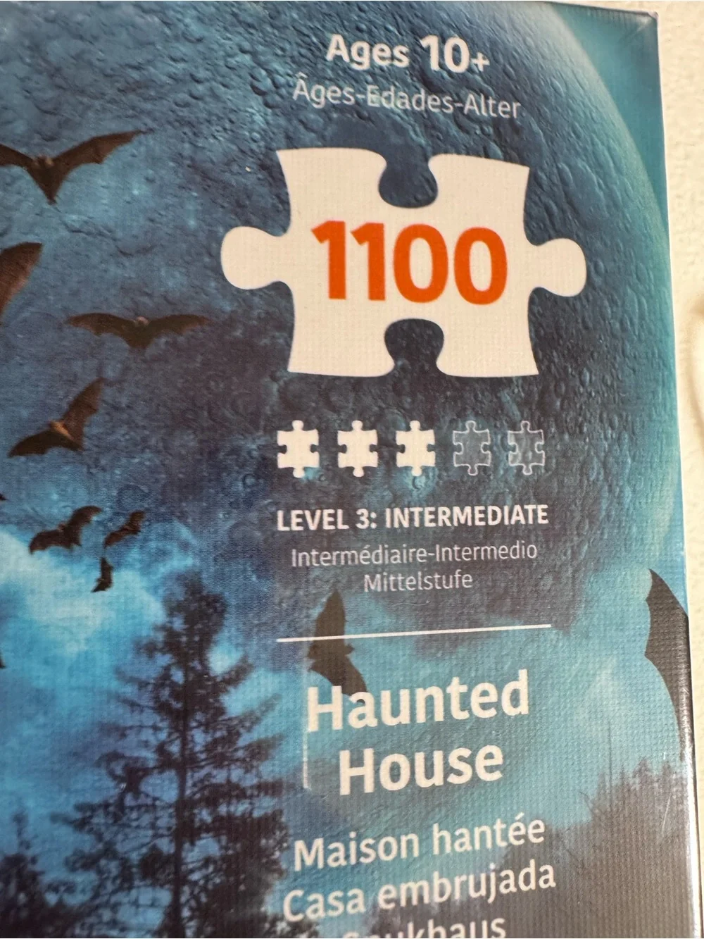 NEW Eurographics Haunted House 3D Jigsaw Puzzle 1100 Piece Halloween Sealed